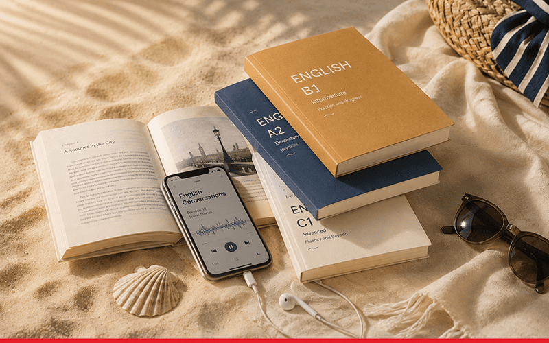 Un été en anglais : des livres et des podcasts adaptés à chaque niveau