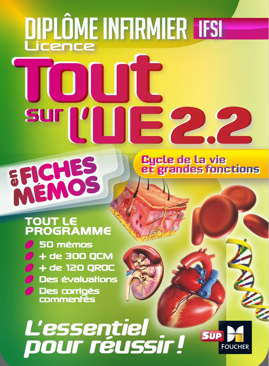 TOUT sur l'UE 2.2 - Cycle de la vie et grandes fonctions