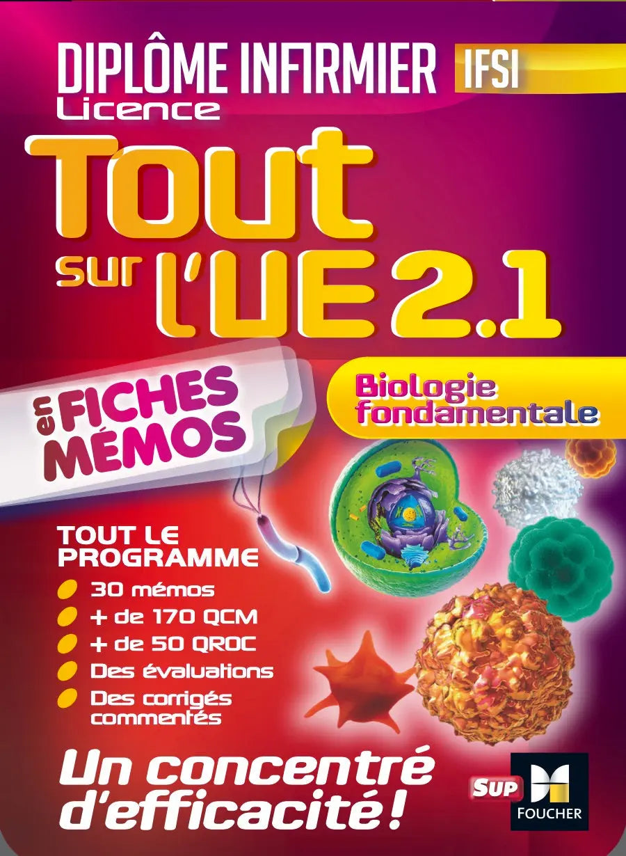 TOUT sur l'UE 2.1 - Biologie fondamentale - PrepMyFuture