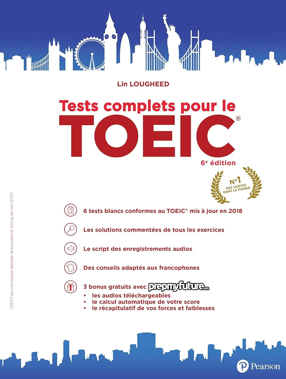 TOEIC - tests complets Pearson (6ème édition) - PrepMyFuture