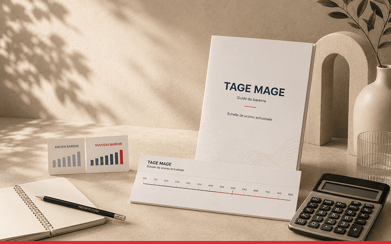 Changement de barème du TAGE MAGE