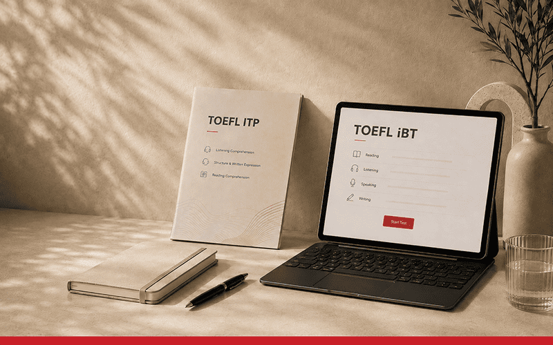 Quel test choisir entre le TOEFL iBT et TOEFL ITP ?