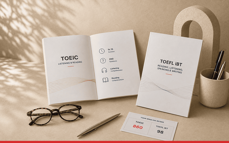 Différences entre TOEIC et TOEFL : lequel choisir selon votre projet ?