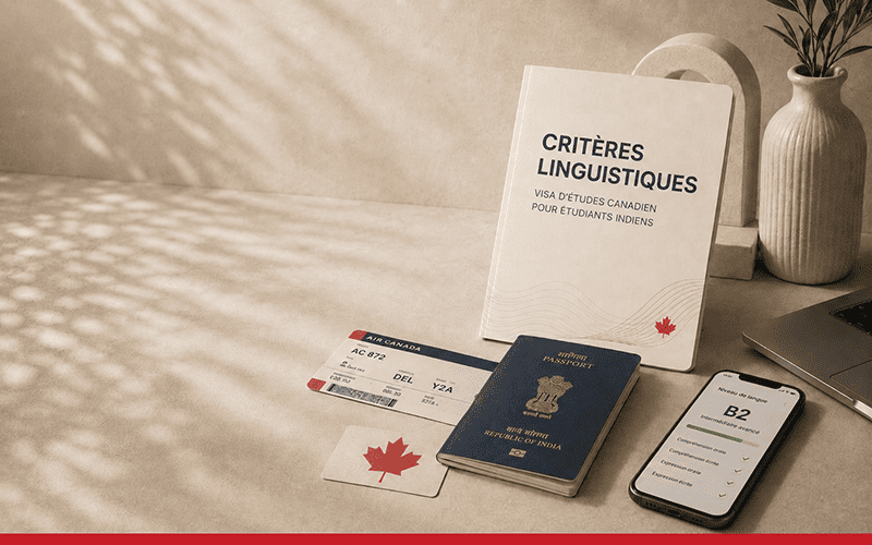 Quelles sont les exigences linguistiques pour obtenir un visa d'études canadien pour les étudiants indiens ?