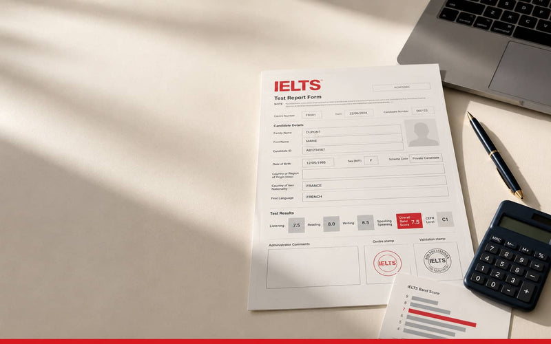 Interpréter les résultats de l'IELTS