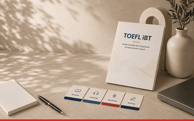 Maîtriser le TOEFL iBT : guide complet des 4 épreuves et astuces pour réussir