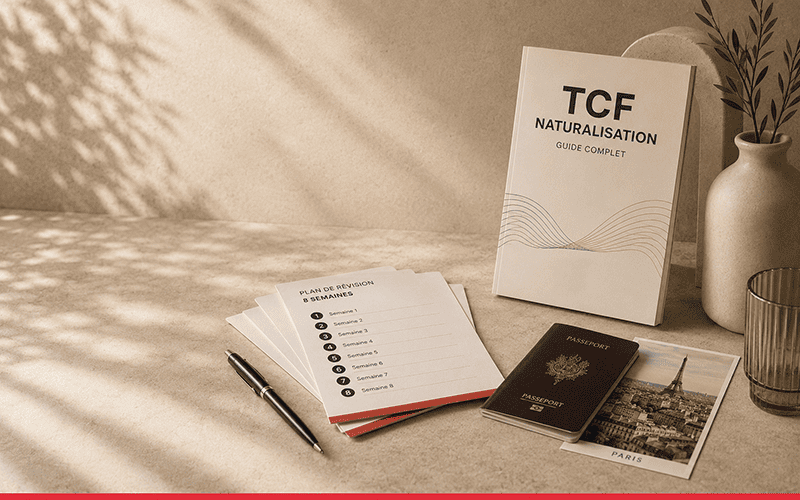 Réussir le TCF Naturalisation : votre programme de révisions intensif en 8 semaines