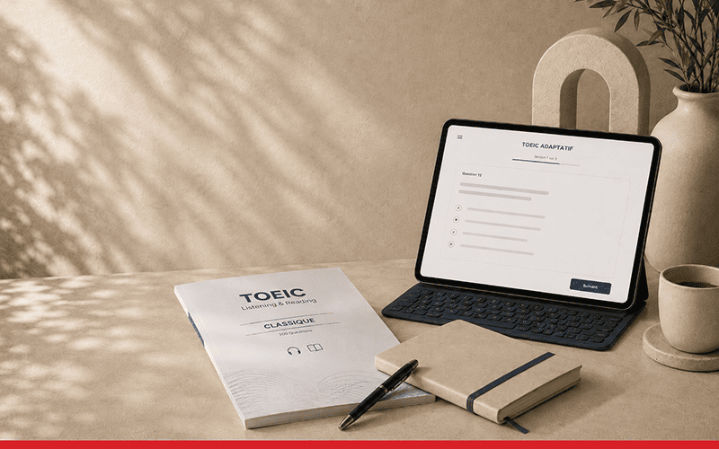 Quel TOEIC choisir entre le TOEIC classique et le TOEIC adaptatif ?