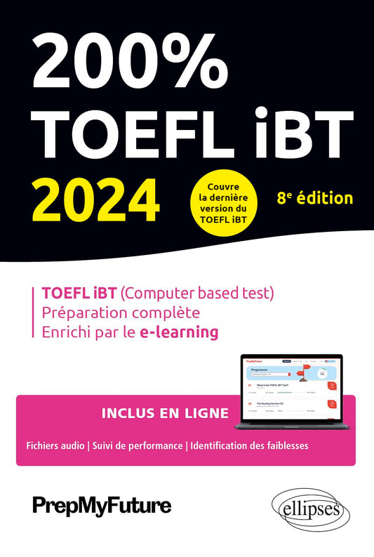 200% TOEFL iBT 2024 (8e édition)