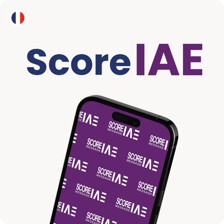 Mini-test Score IAE-Message - PrepMyFuture