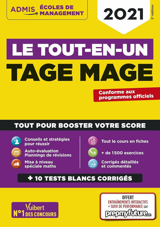 Tage Mage - Le tout-en-un - Avec PrepMyFuture (2ème édition)