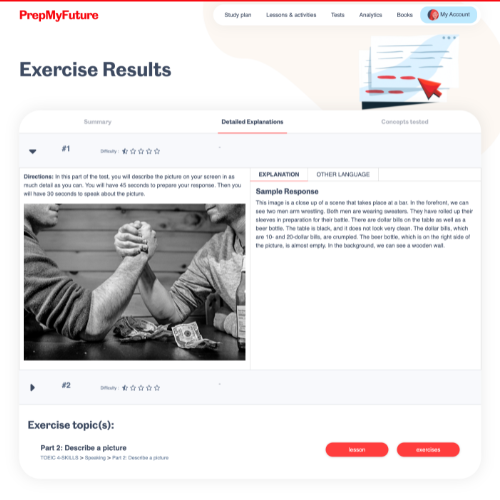 Exercice TOEIC corrigé