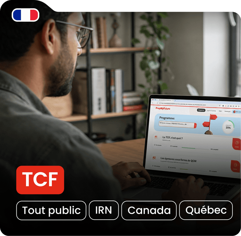 TCF Training | All versions – PrepMyFuture